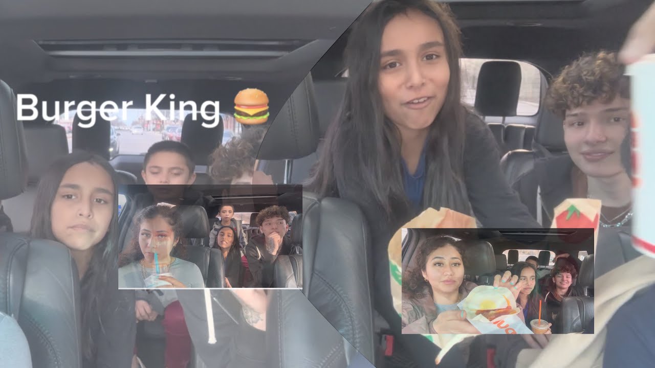 ORDERING WHAT THE PERSON INFRONT OF US ORDERED🍔