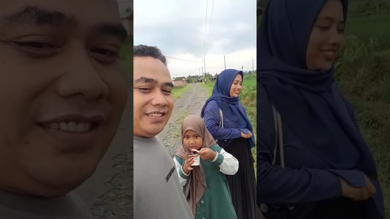 Deva bermain ke sawah