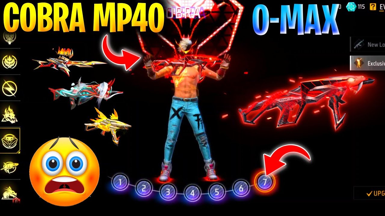 New Evo Vault Cobra Mp40 Return 🤑 | All Evo Gun Fully Upgraded 0-Max 😨