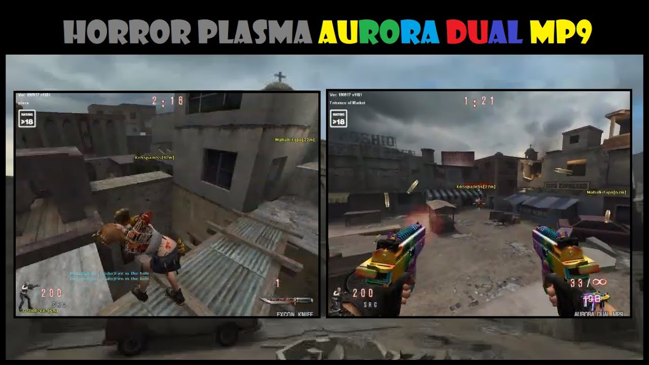 SF Horror Mode Plasma (aurora dual mp9)