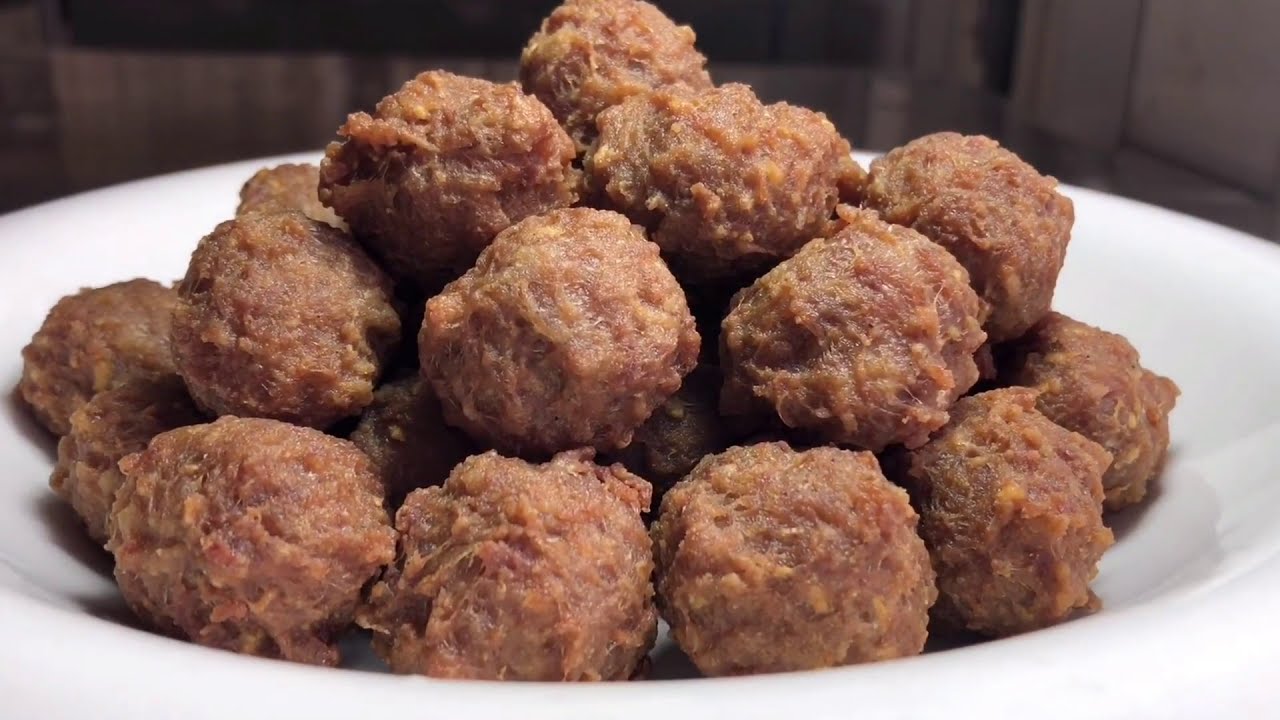 廚師長教你年夜飯【炸牛肉丸子】做法，步驟詳細，外酥里嫩下酒又下飯
