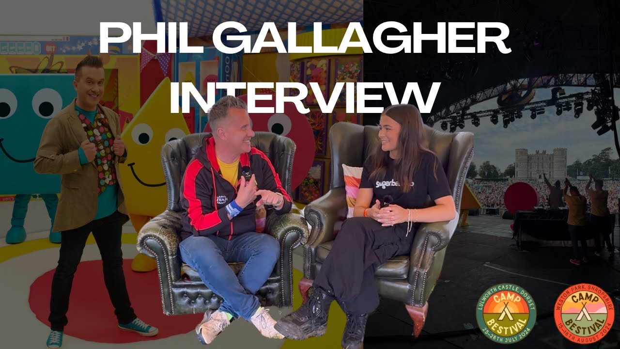 Phil Gallagher (aka @MisterMaker) Interview at Camp Bestival 2024