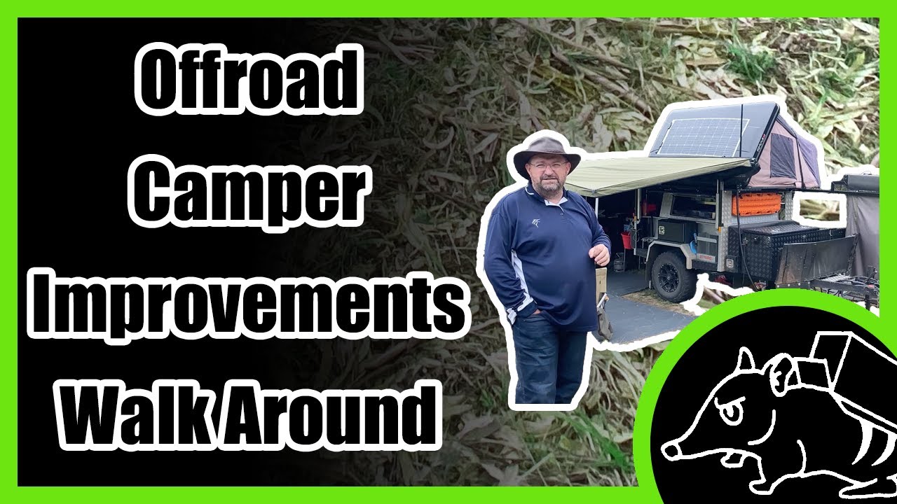 Offroad Camper Trailer Improvements Walk Around Video - Drifta DOT240 Camper Trailer