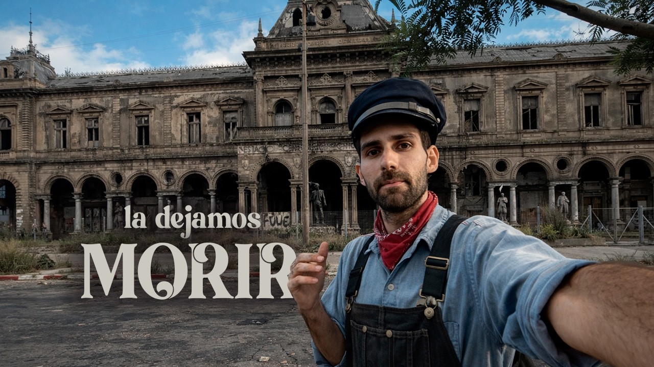 La ESTACIÓN DE TRENES más grande y ABANDONADA de Uruguay 🇺🇾