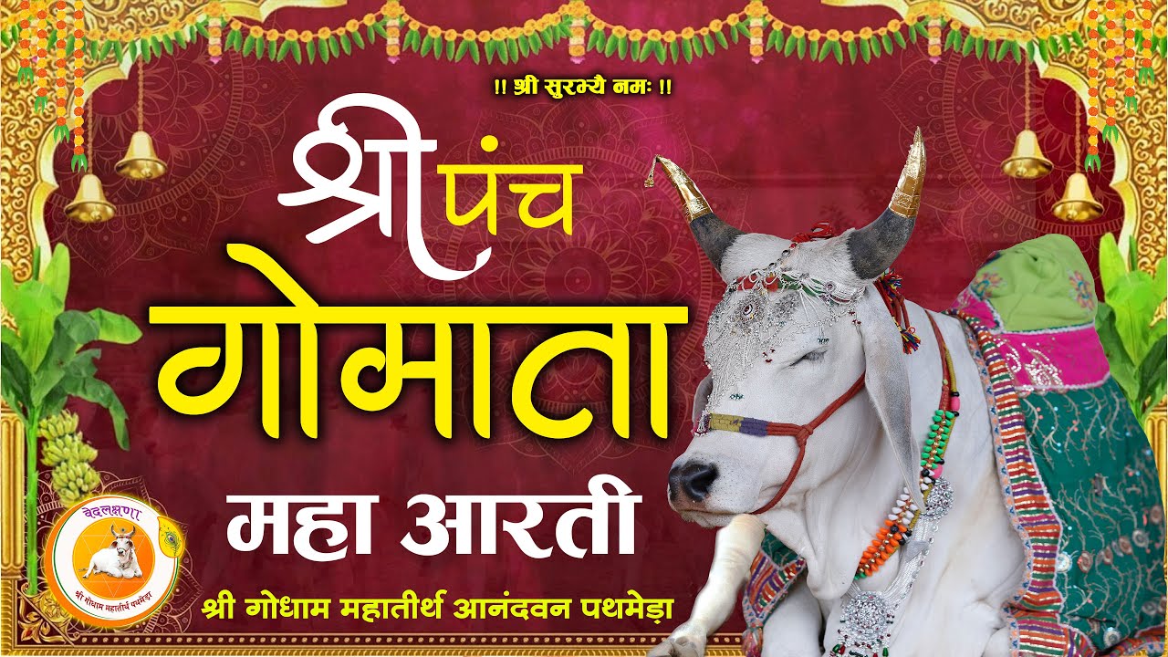 श्री पंच गोमाता महाआरती श्री गोधाम महातीर्थ पथमेड़ा 25-02-2026