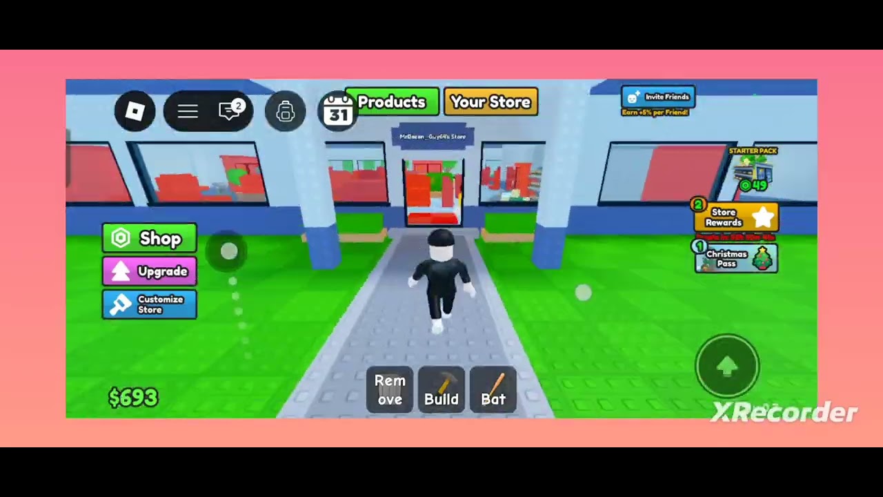 Roblox (Build a Store) and Upgrade Store game play Like and Subscribe 
