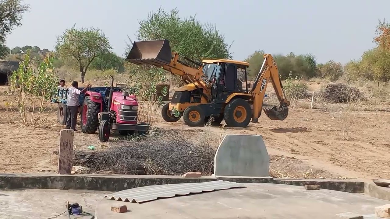 Jcb && tractor 🚜🚜🚜🚜
