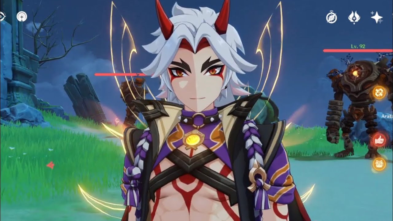 Itto + Zhongli + Bennett + Gorou