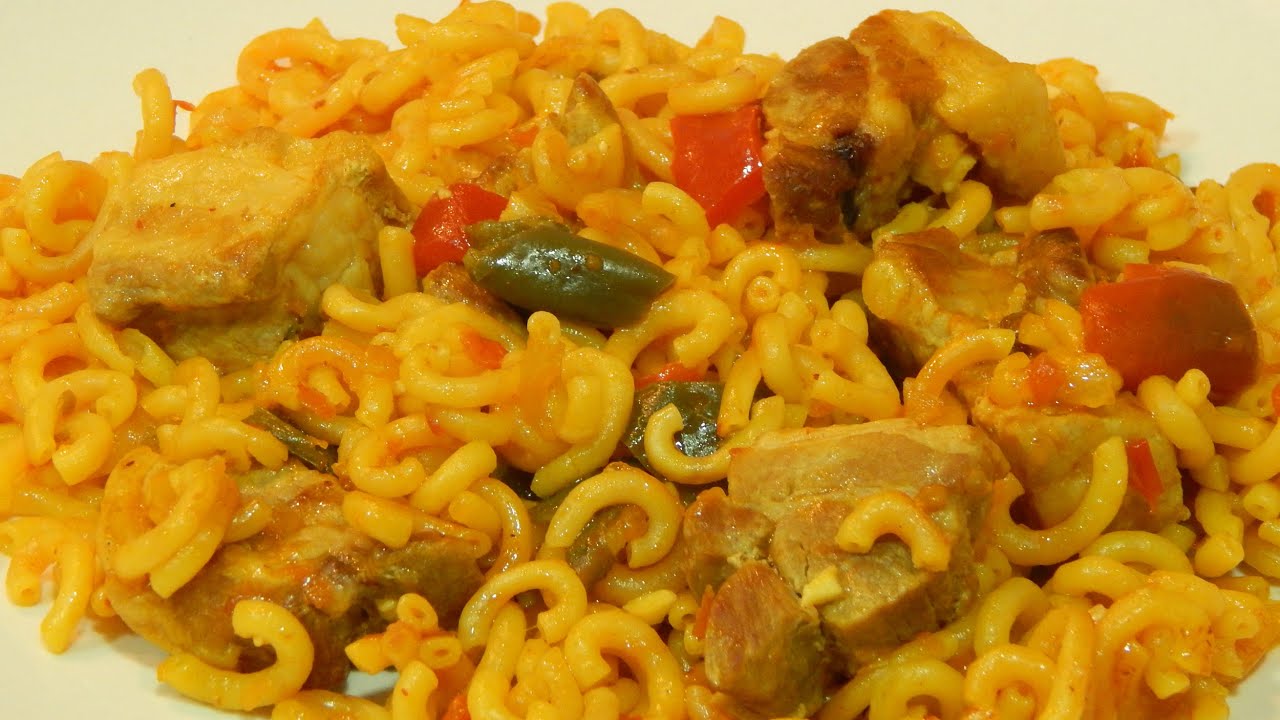 Receta fácil de fideuá con costilas de cerdo