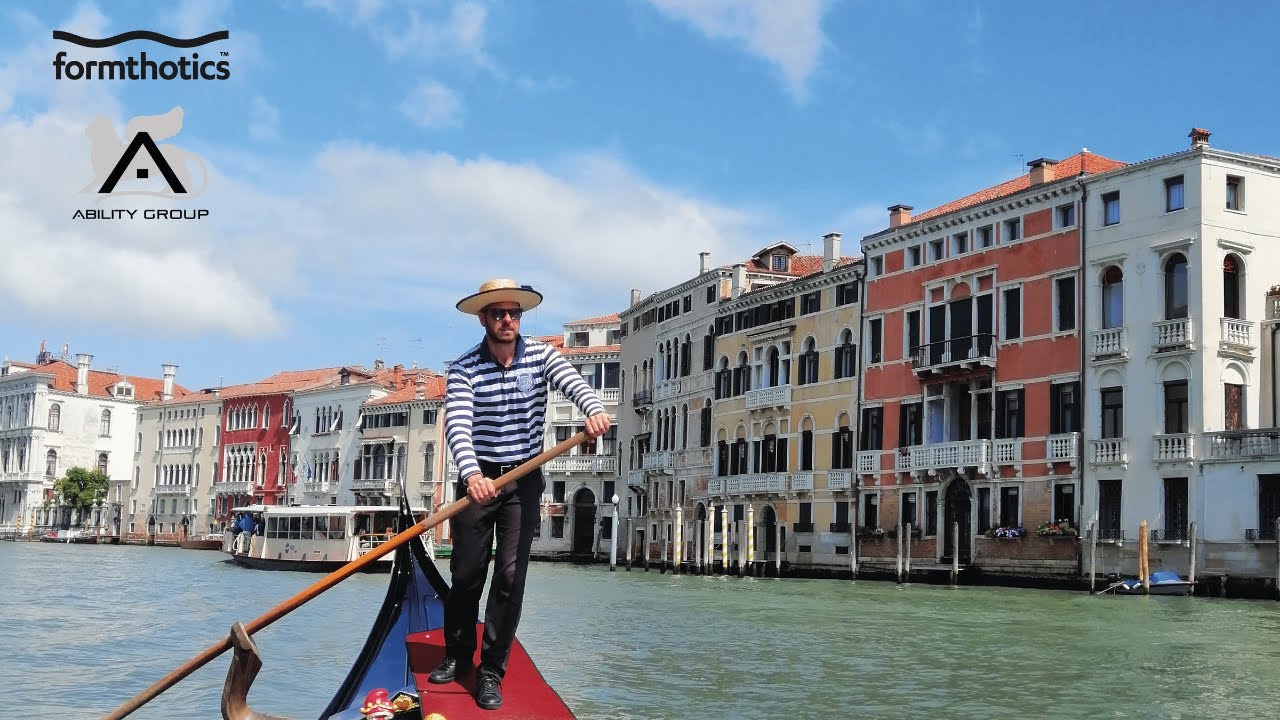 Gondolieri di Venezia si affidano alle ortesi Formhotics | Ability Group