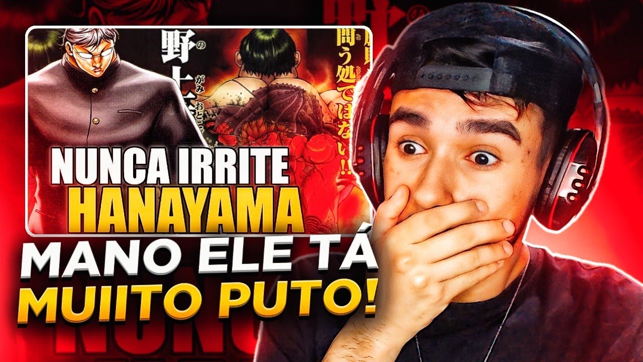 REACT - A VINGANÇA DE HANAYAMA | Baki Scarface vol. 12 | Sociedade Z