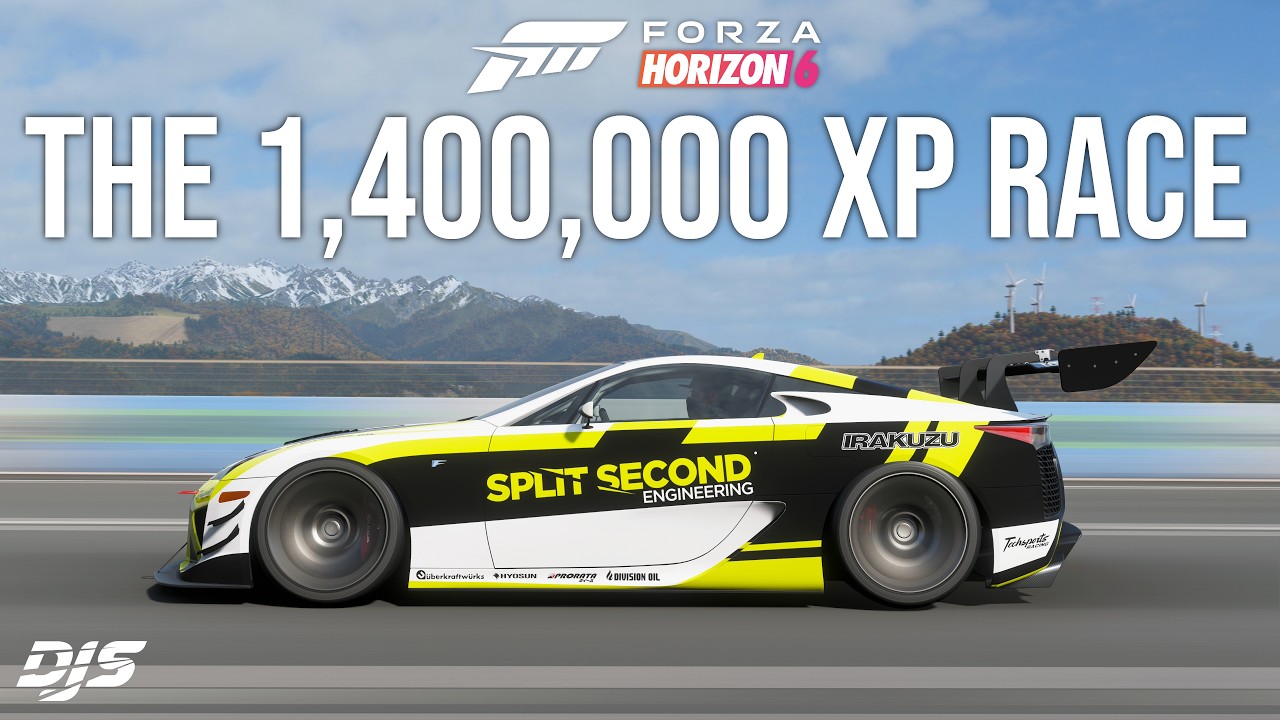 Forza Horizon 6 &mdash; ГОНКА НА 1 400 000 ОПЫТА!! (Плюс дополнительные награды)