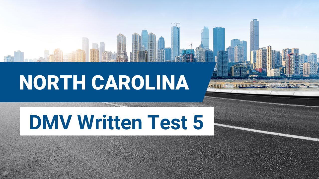 2024 North Carolina DMV Written Test #5