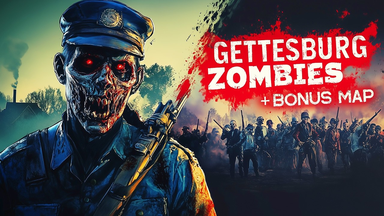 GETTYSBURG ZOMBIES + BONUS MAP (Call of Duty Zombies)