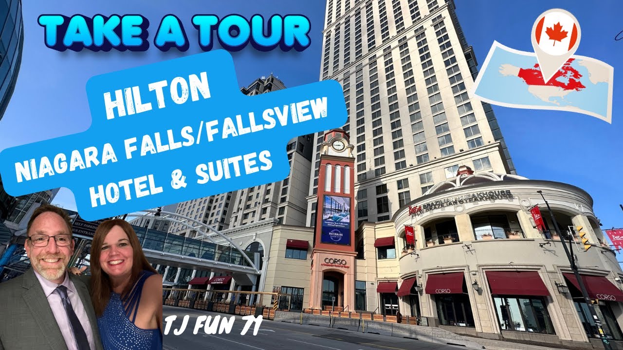 Экскурсия по отелю Hilton Niagara Falls + секретный бонус для шопинга!