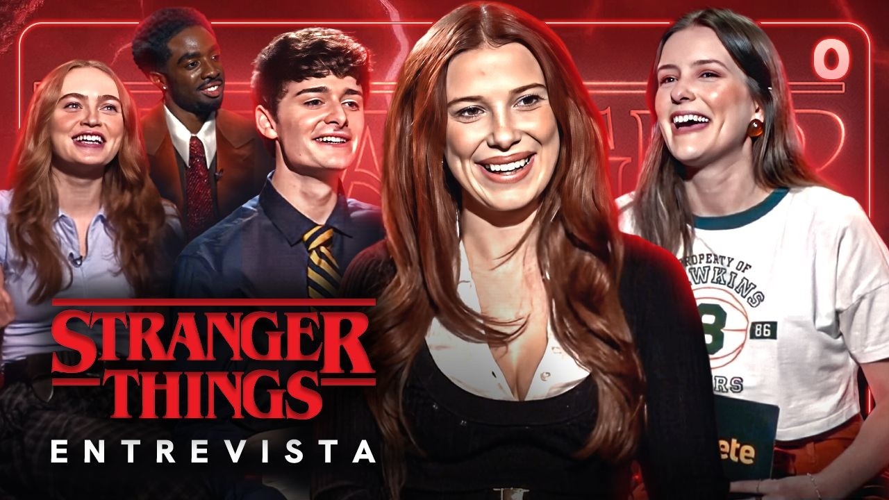 ENTREVISTA STRANGER THINGS: Millie Bobby Brown, Sadie Sink e Elenco COMENTAM TEMPORADA FINAL