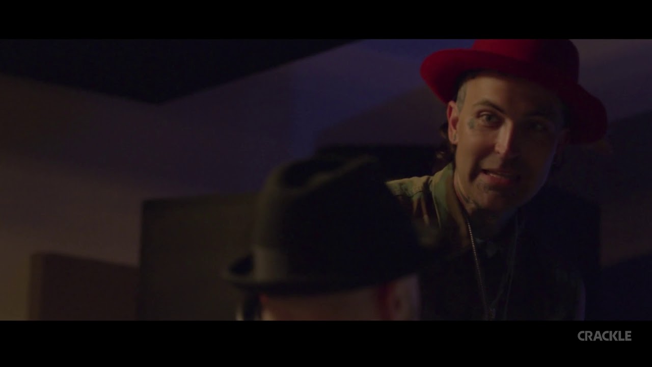 Yelawolf recording in the studio with Jim Jonsin
