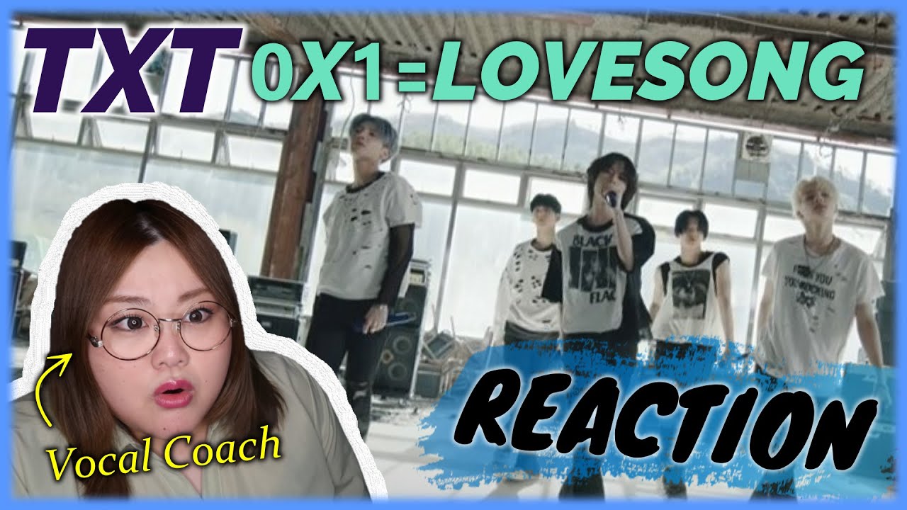 完全にやられた！！彼らの本気が怖すぎる！TXT (투모로우바이투게더) '0X1=LOVESONG (I Know I Love You) feat. Seori' 【歌声分析】