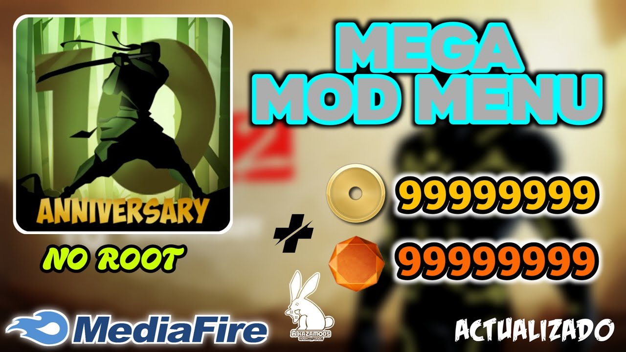 SHADOW FIGHT 2 GEMAS INFINITAS & MOD MENU | AkazaMods