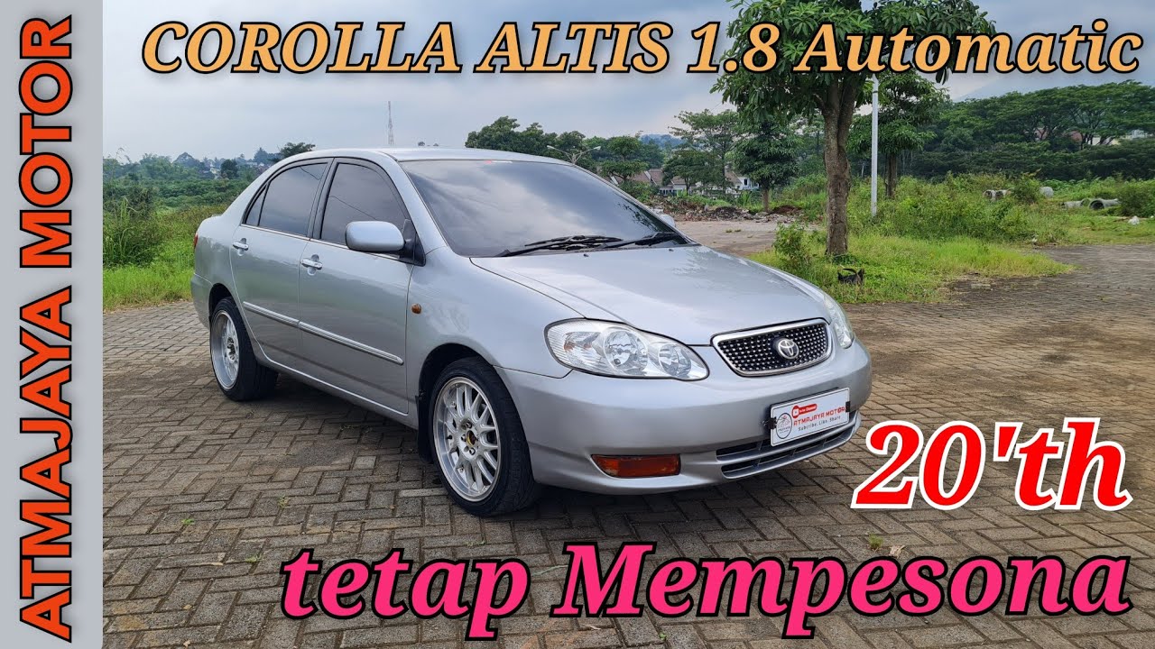 Toyota Corolla Altis 1.8 AT Sedan Tua yang Tetap Tangguh | Review Lengkap Atmajaya Motor Malang