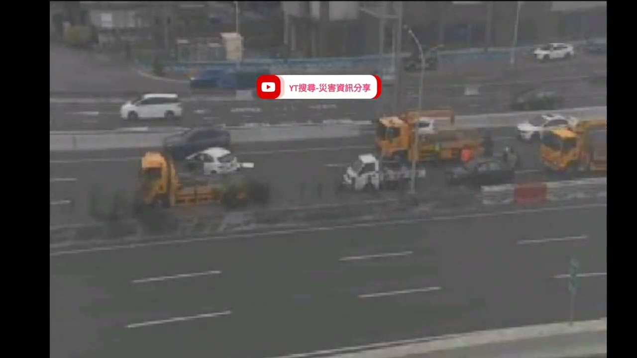 台74線東向14.4k北屯路段3小客車追撞事故2026年03月09日16點36分