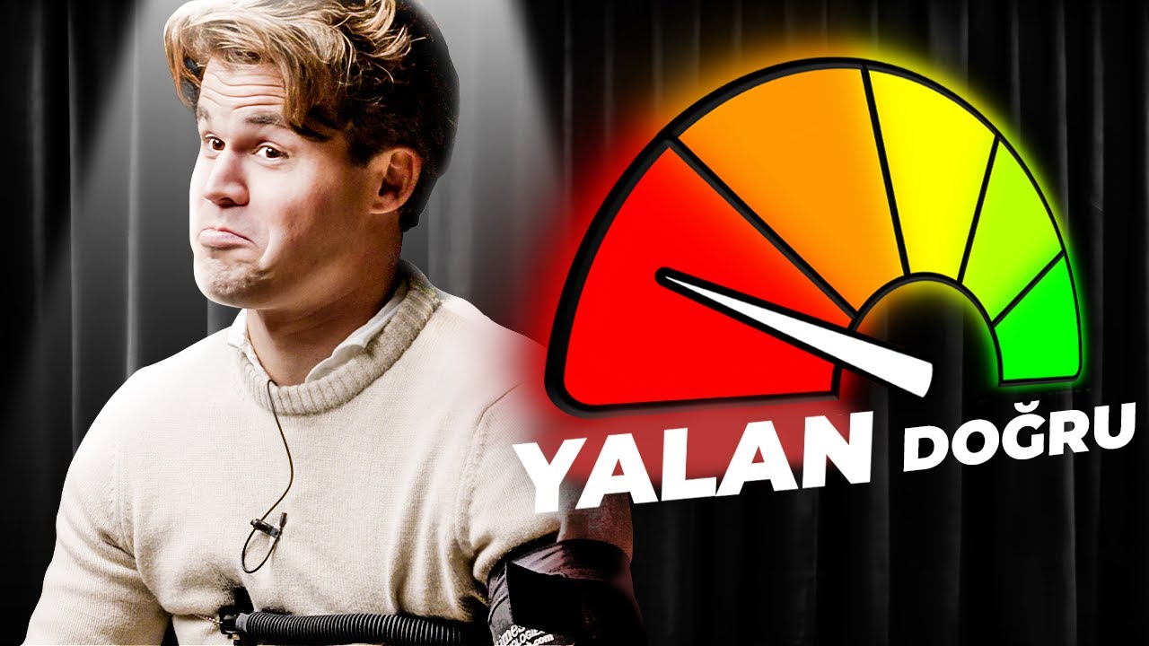 Magnus Carlsen'i Yalan Makinesine Bağlayıp Zor Sorular Sorduk! (Türkçe Altyazılı)