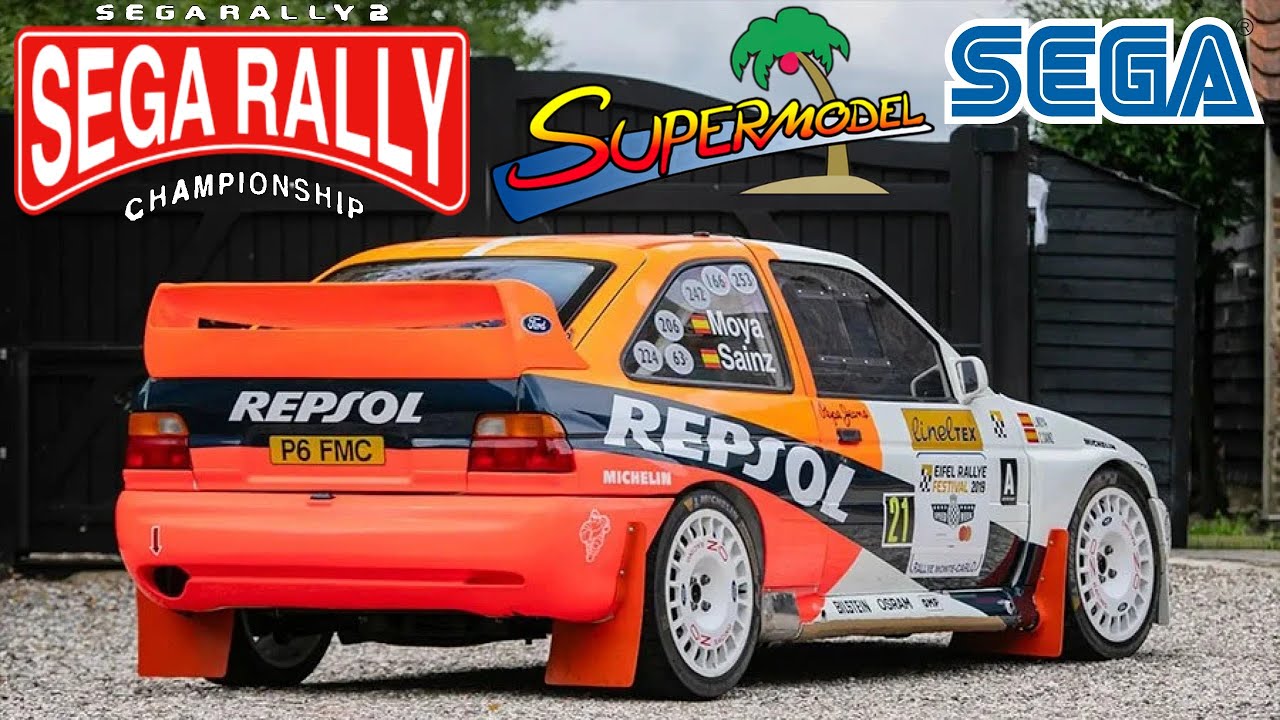 Sega Rally 2 DX (Arcade) - Ford Escort REPSOL (1cc)