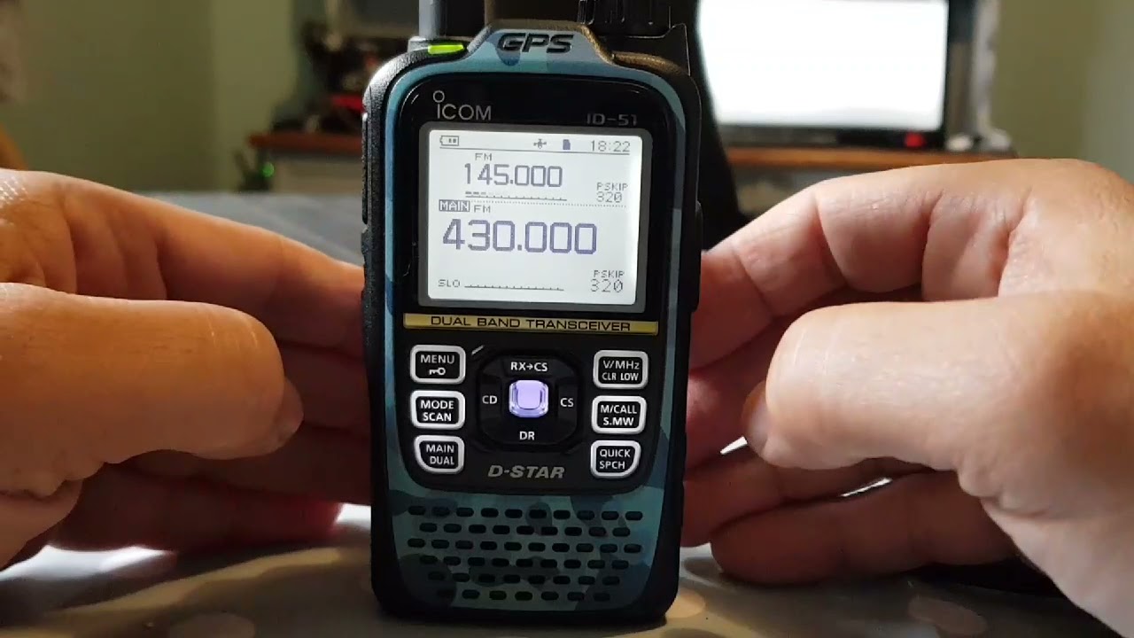 ICOM ID-51 -Linking to reflectors - Using a Pi- Star jumbo hotspot or repeater .