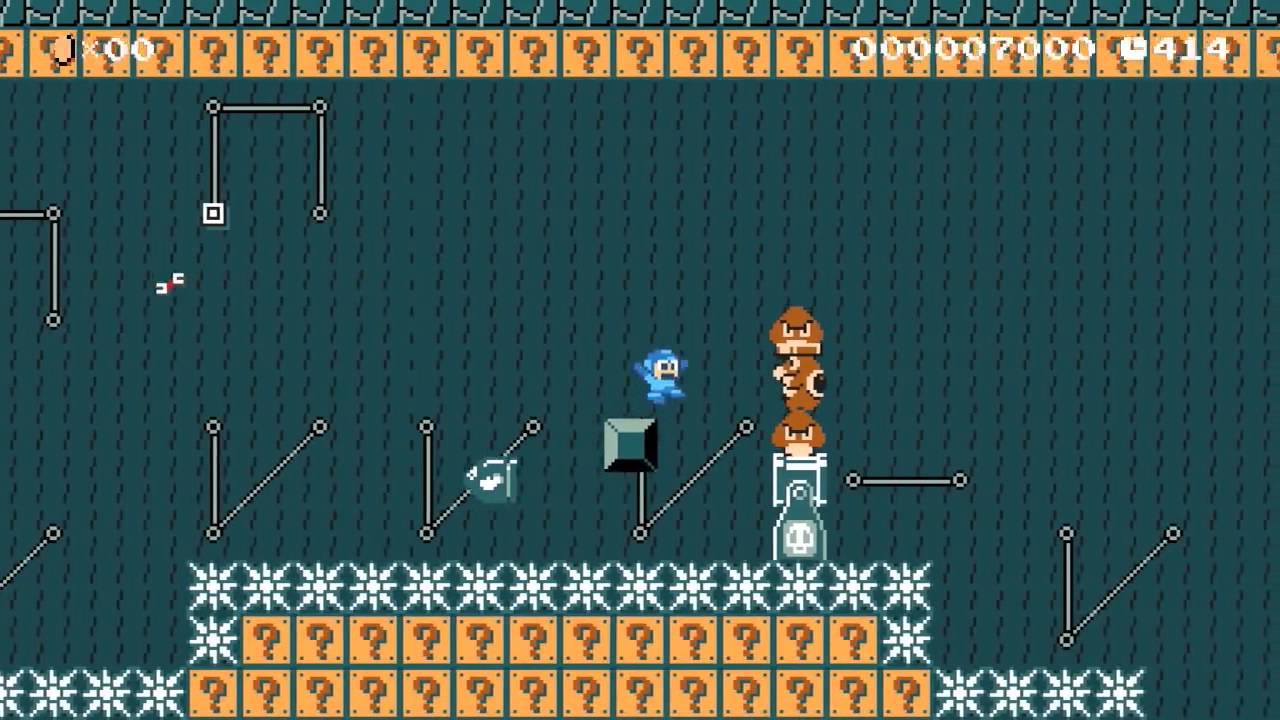Mega Man 4 in Mario Maker: Bright Man