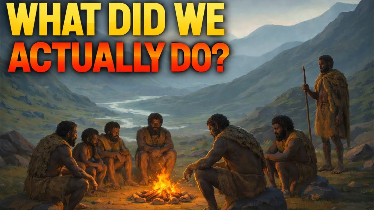 What Did Early Humans ACTUALLY Do All Day? | History for Sleep