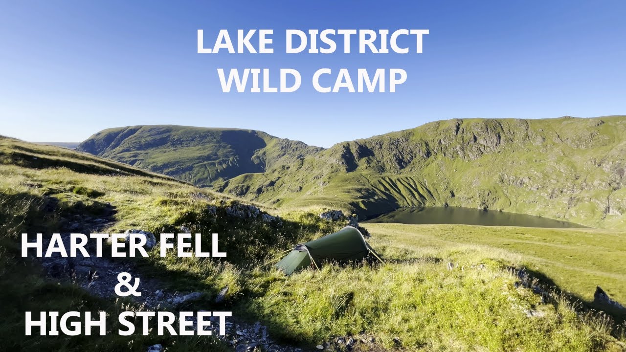 Hike and Wild Camp from Shap to Ullswater via High Street & Harter Fell - Day Two