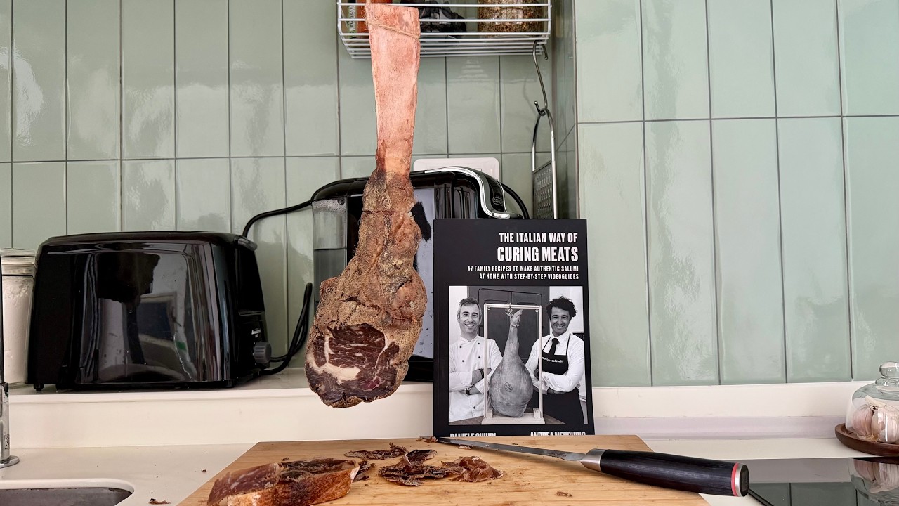 Домашняя говяжья прошутто 🥩 | Сухое вяление в обычном холодильнике (пошаговая инструкция)
