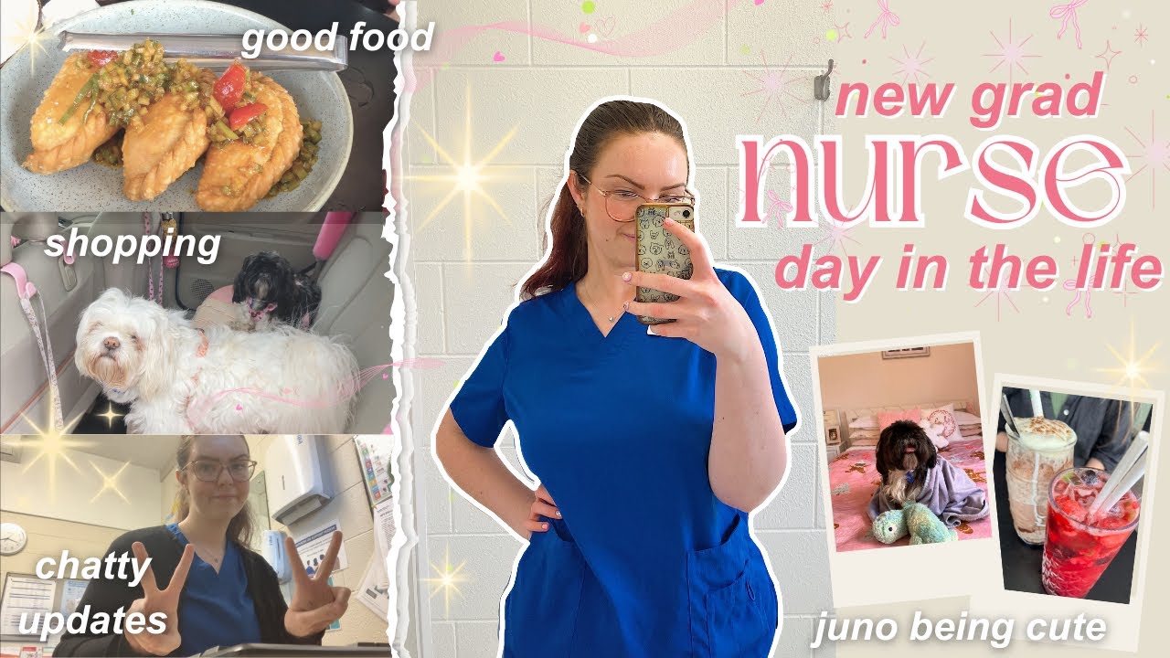 🌸NEW GRAD NURSE DAYS IN THE LIFE 🌸| nurse vlog, community nurse day in the life