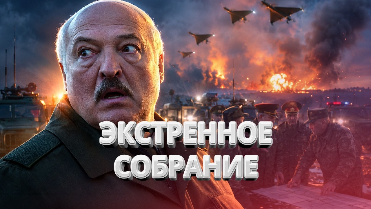 Взрывы на Гомельщине! / Лукашенко собирает военных / &ldquo;Шахеды&rdquo; атакуют Беларусь / BYстро.NEWS