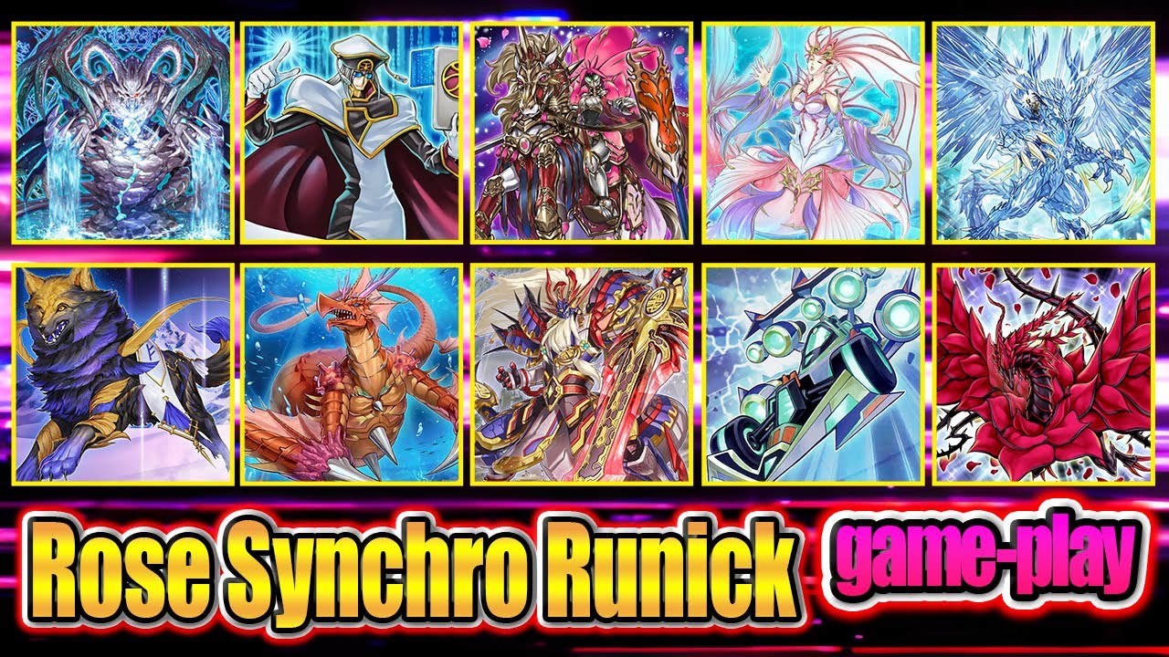 Rose Synchro Runick - Draw your Entire Deck in 1 turn
