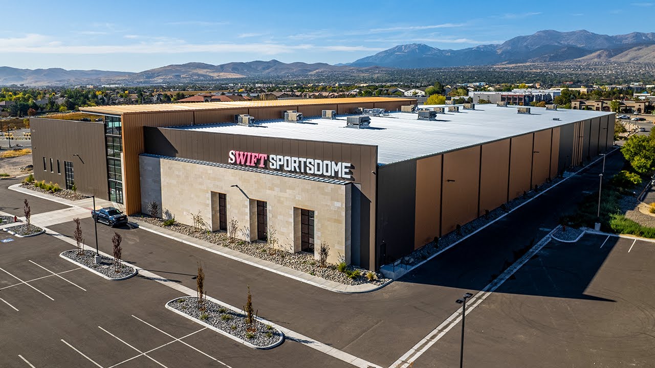 Metal Building Outlet Project for Swift Sportsdome's New Athletic Facility in Reno, Nevada