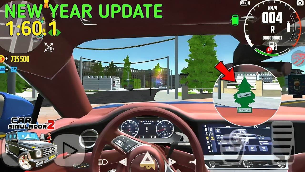 😱NEW YEAR UPDATE IN CAR SIMULATOR 2 1.60.1!