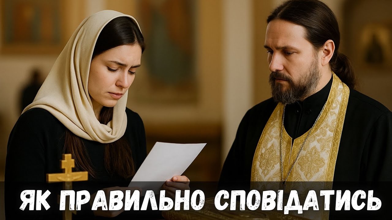 ЯК ПРАВИЛЬНО СПОВІДАТИСЬ  #кипяче #монастир #сповідь
