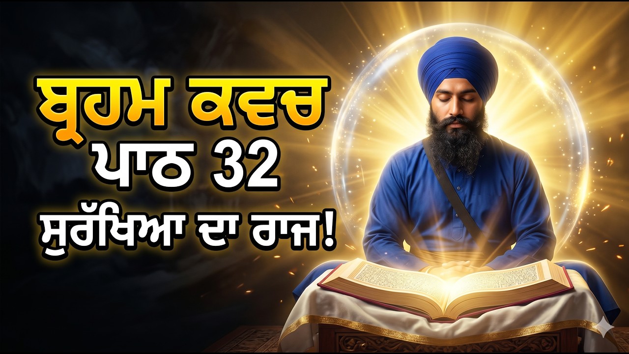 Braham Kavach de 32 vaar jaap de faide    Giani Thakur Singh ji  Damdami Taksal rakhia