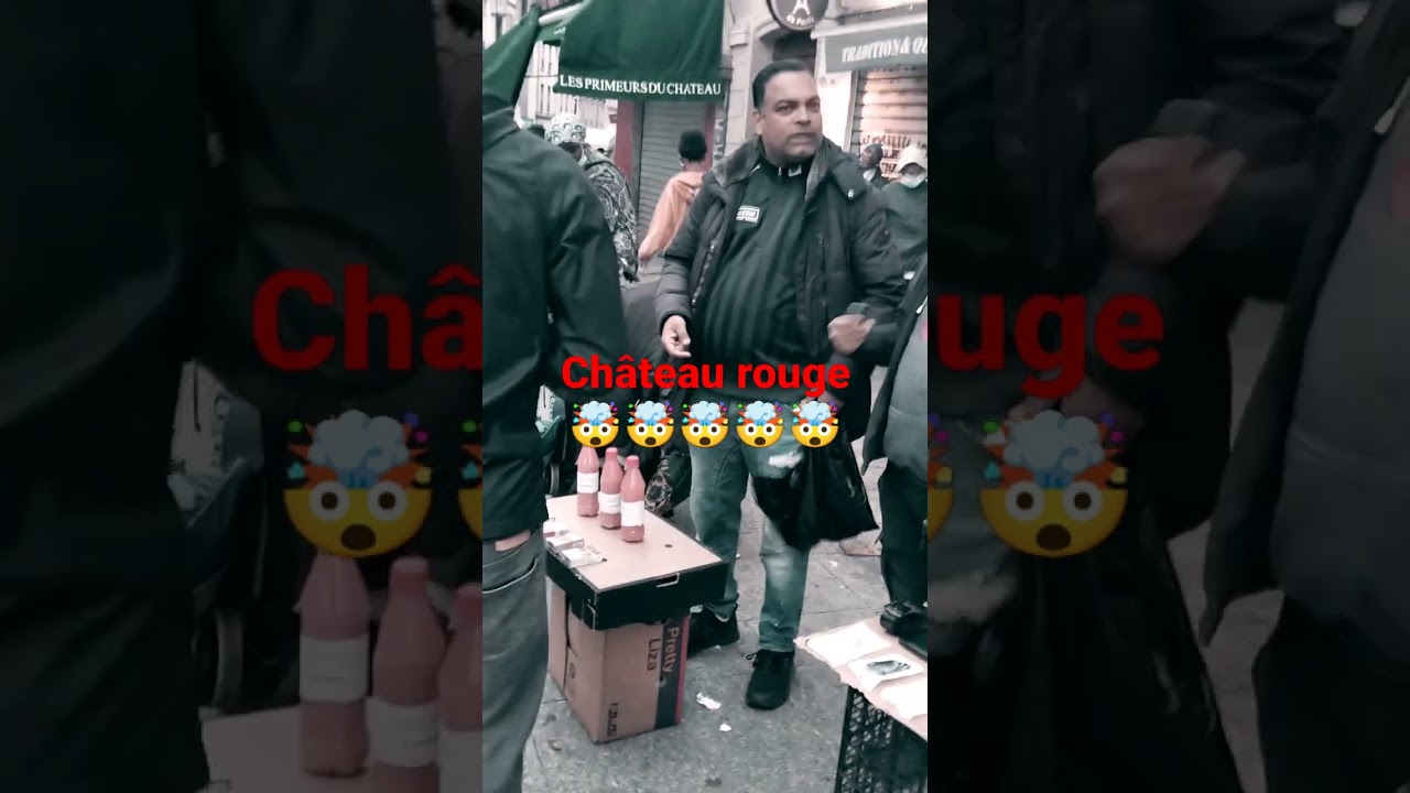 Paris ch&acirc;teau rouge