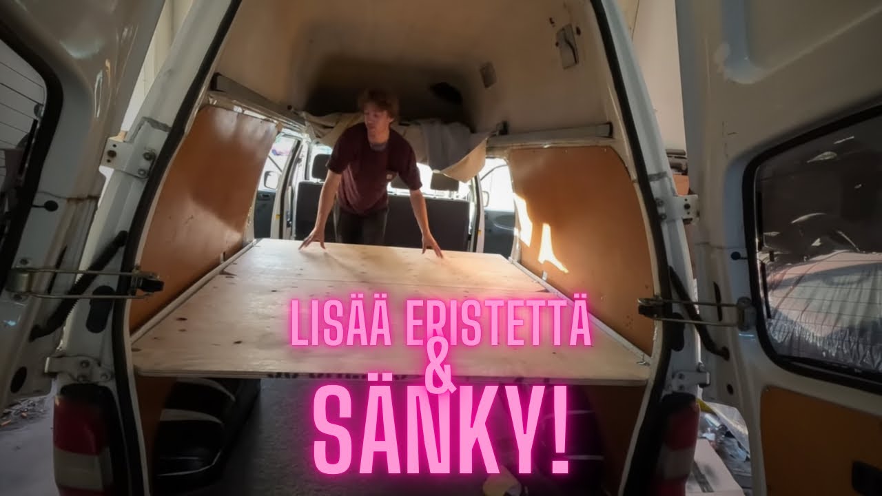 RAKENNETAAN HIACEEN SÄNKY