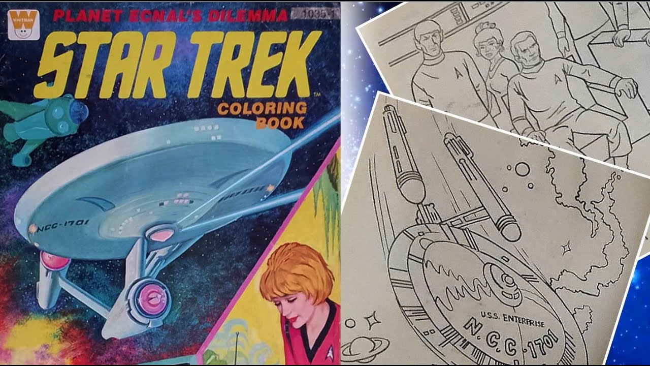 Star Trek - Coloring Book 1978 (page flip through)
