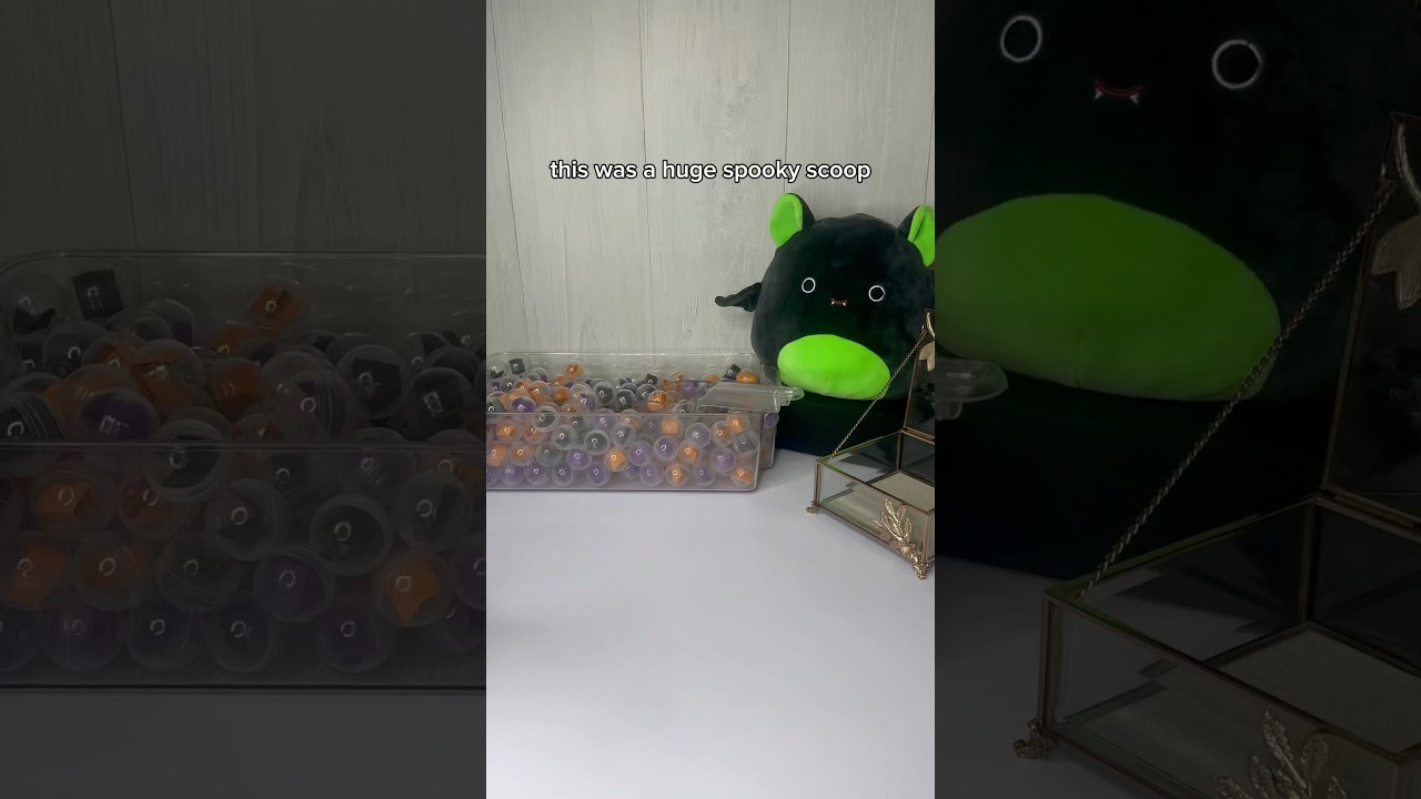 spooky customer order! #asmr #mysteryscoop #haul #fidgets #smallbusiness #halloween #spookyseason