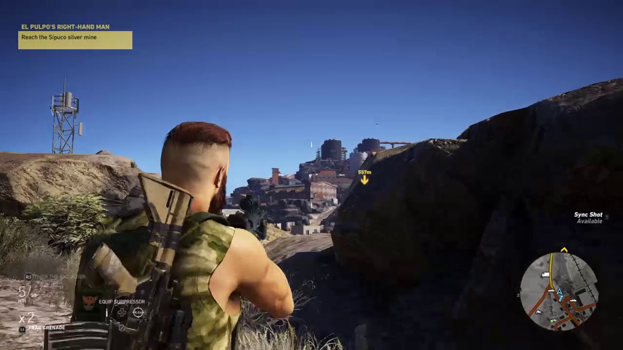 400m sniper shot insta death. Ghost recon wildlands