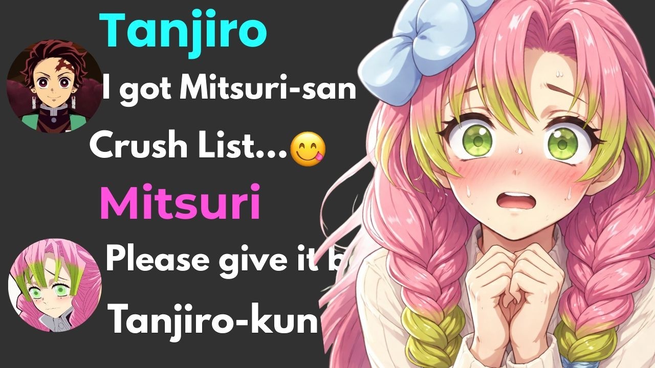 If Tanjiro Found Mitsuri’s Secret Crush List… 😳| Demon Slayer