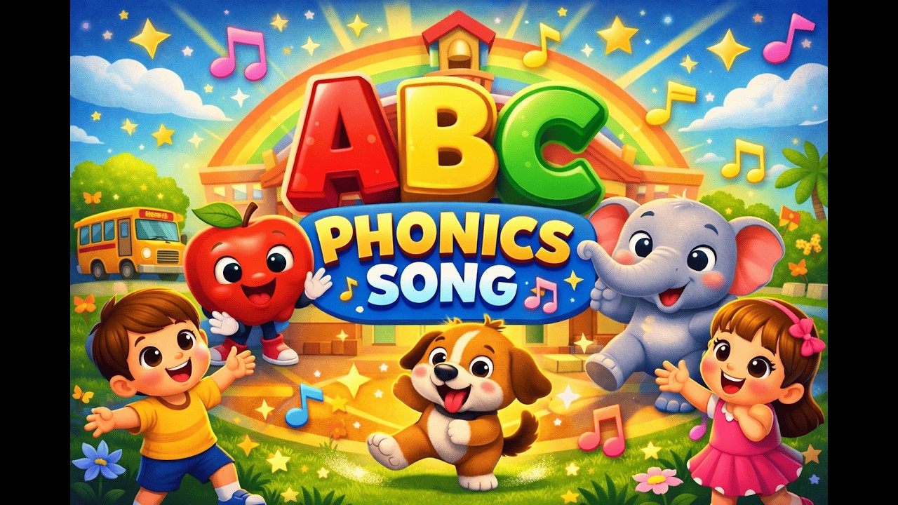 A to Z Alphabet Phonics Song | ABC Song for Kids | Funny Learning Jingle Phonics Song ABC Fun| Viral