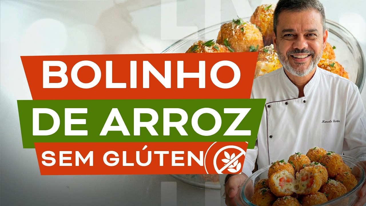 Como Fazer Bolinho de Arroz Sem Glúten Perfeito | Receita Fácil e Saudável