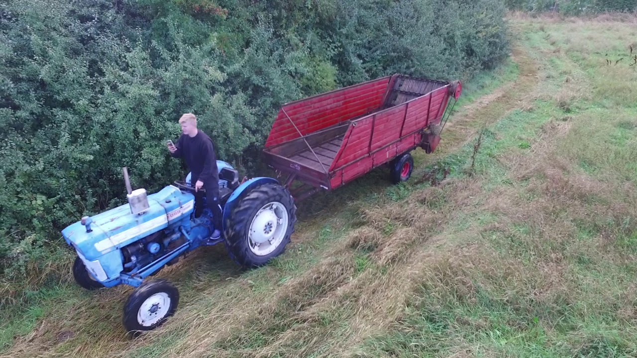 Fordson major+Taarup snitter/Grass silage/MH Maskinstation