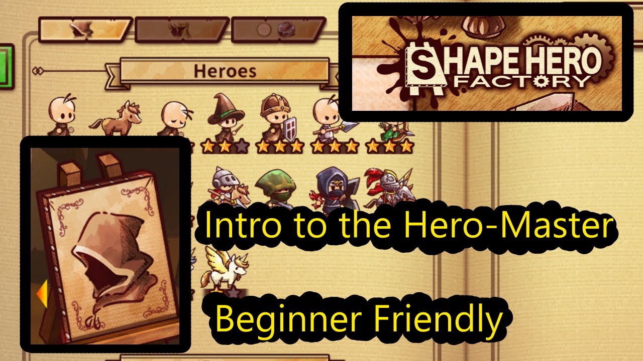 Shape Hero - Intro to the Hero Master - Beginner Friendly