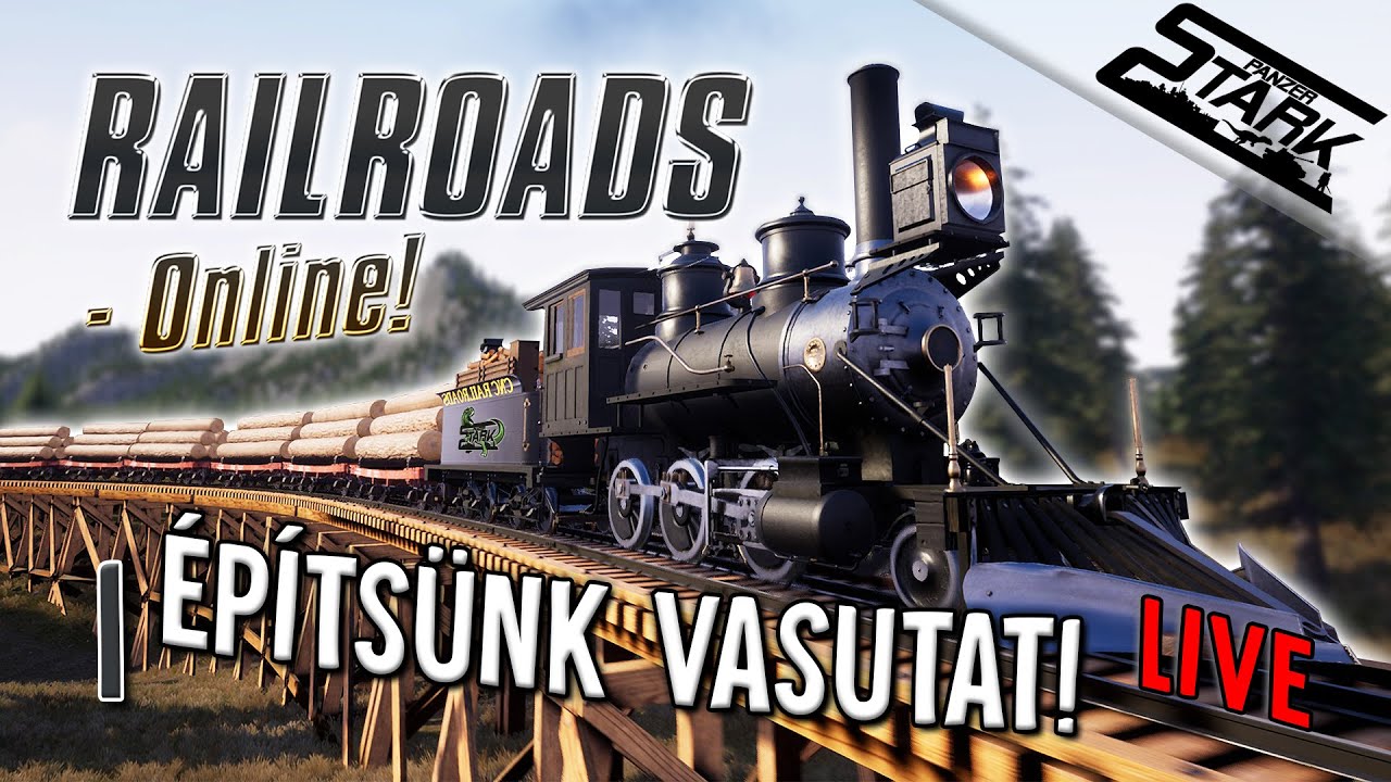 Railroads Online! - 1.Rész (Vasutat Építünk Szállítmányozásra) - Stark LIVE
